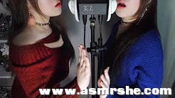 两个韩国小姐姐舔耳ASMR 推荐[ppomo]-助眠音声网