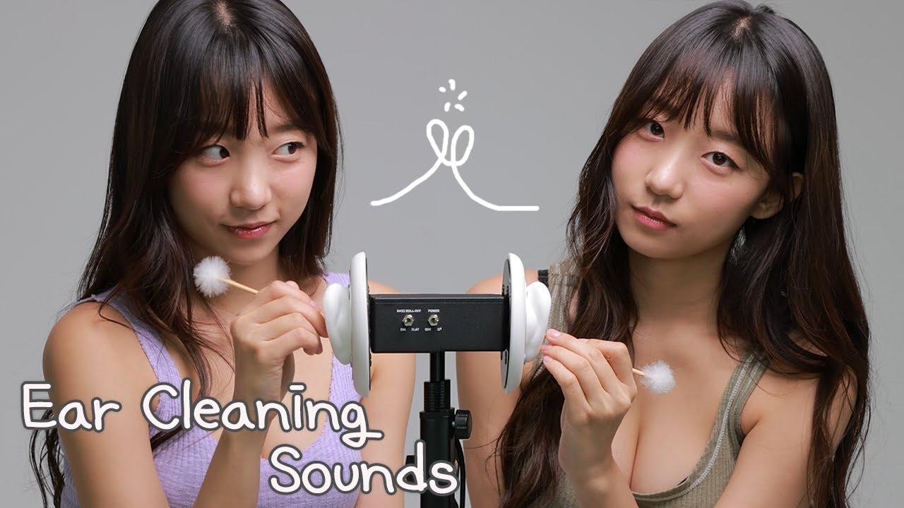 ASMR 双胞胎耳朵清洁 Twin Ear Cleaning-助眠音声网
